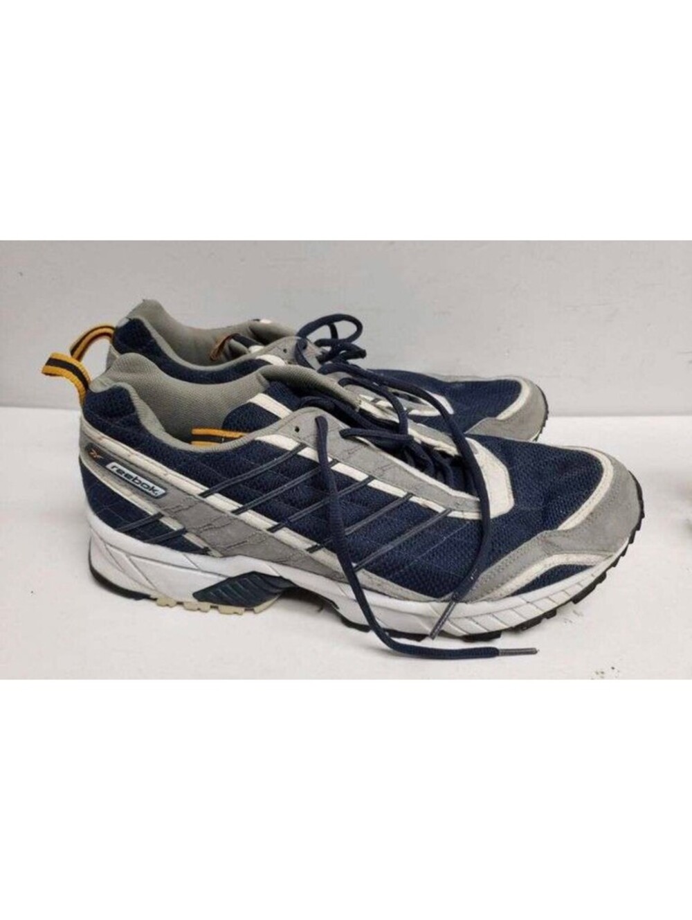 Reebok Men's Running Shoes Size 10.5 US Navy Blue Gray Athletic Sneakers
